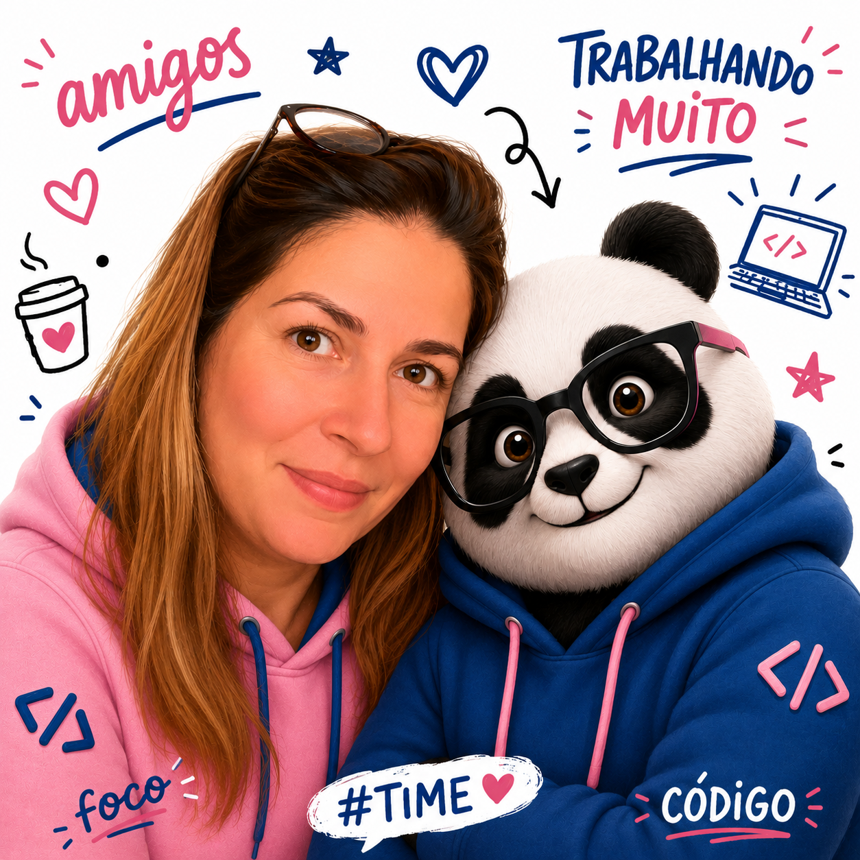 Especialista da Panda Soluções em atendimento humanizado